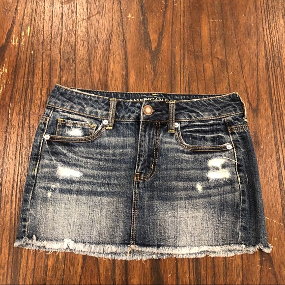 American Eagle Outfitters Jean Skirt - Picture 2 of 16